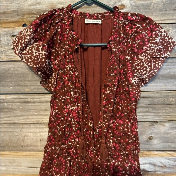 Ulla Johnson Floral Terra Jumpsuit-size2 
Great condition - Picture 8 of 10